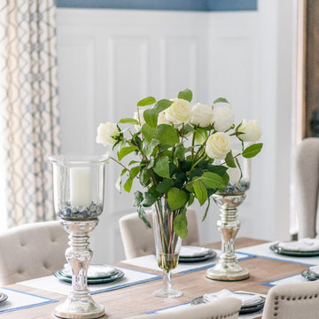 Rustic Chic with Blues