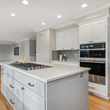 Raleigh Hills Transitional Kitchen & Primary Bath