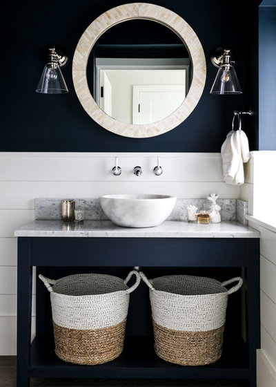 Beach Style Bathroom by Lisette Voute Designs