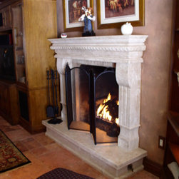 Finished Fireplaces - Fireplace Mantels