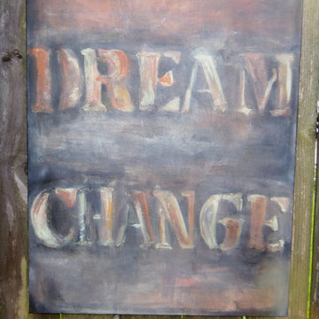 Custom Made Original Acrylic Abstract Inspirational Wall Art Decor