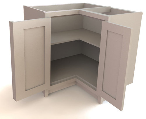 Smart Corner Cabinet Door Design, Corner Cabinet With Doors And Shelves
