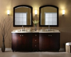 i am renovating my bathroom and cannot decide on what i how far above mirror should vanity light be