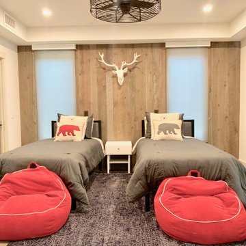 Modern Industrial Lodge, lake Arrowhead Lake Front