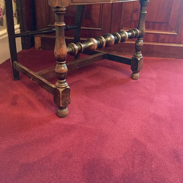 Westex velvet in a country farmhouse