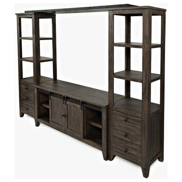 Madison County 60 Console - Barnwood