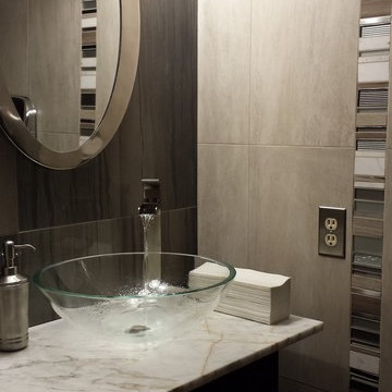 Grey & White Bathroom