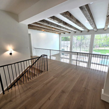 Project #119 | White Oak Staircase with Stacked Bullnose Detail