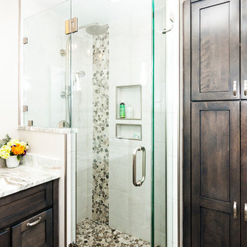 Rockville Petite Master Bath Maximizes Space