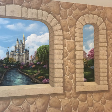 Everything Disney Murals and Art 1999-present by Tom Taylor of Mural Art LLC
