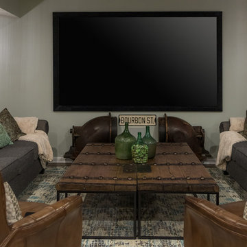 Huge Antique Doors Coffee Table Basement