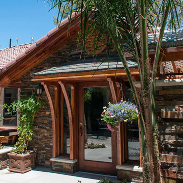 Clubhouse Entry Door- Village Retreat Re-development