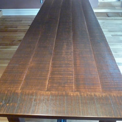 Rustic Cherry Harvest Table - Products