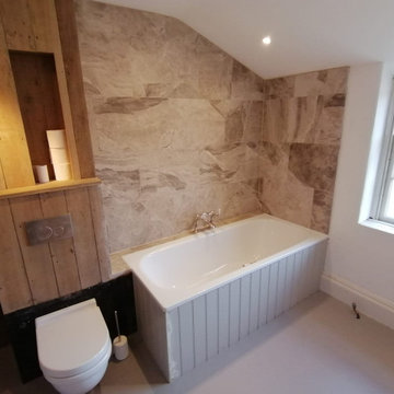 Limestone Bathroom