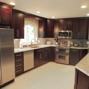 Espresso Stained Kitchen