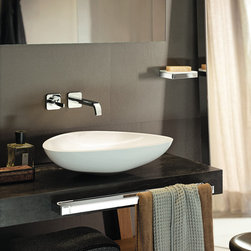 Axor Citterio E Wall-Mounted Single-Handle Faucet Trim - Bathroom Sink Faucets
