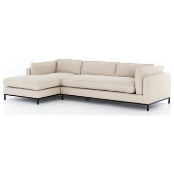 Grammercy 2 Piece Laf Sectional - Oak Sand