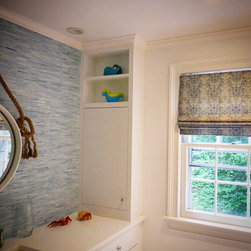 Custom Window Treatments - Roman Shades