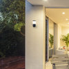 11" Modern 5-Watt ETL Certified Integrated LED Outdoor Wall Sconce, Matte Black