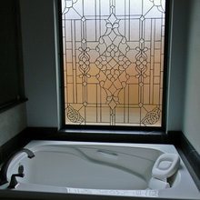 beveled glass panels