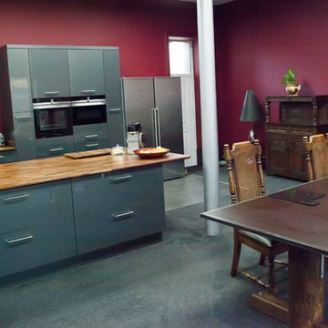 An Innova Altino Graphite Kitchen - Real Customer Kitchens