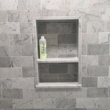Complete master bathroom remodeling in Pacific Palisades.