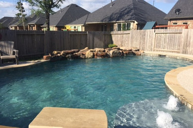 Example of a pool design in Houston