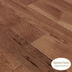 Casual Elegance Champagne Toast Hickory. 3/4 Inch Engineered & Solid Hardwood. U - Hardwood Flooring