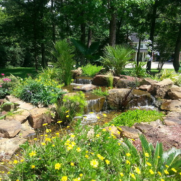Disappearing, Pondless Waterfall Ideas for your Austin/ Central Texas Landscape