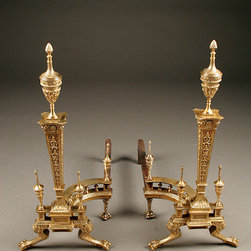 Antique Fireplace Accessories - Fireplace Grates And Andirons