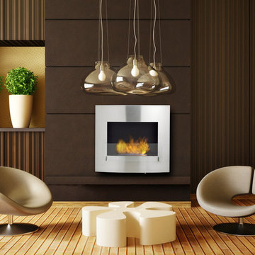 Wynn Wall Ethanol Fireplace by Eco-Feu