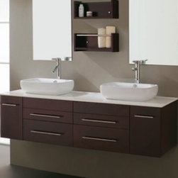 Wall Mounted Vanities - Bathroom Vanities And Sink Consoles