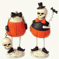Sir Skeleton Figurines - Holiday Accents And Figurines