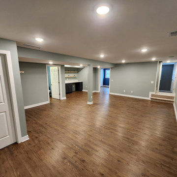 Jordan & Beth, NE Grand Rapids, Master Bathroom & Basement Remodel