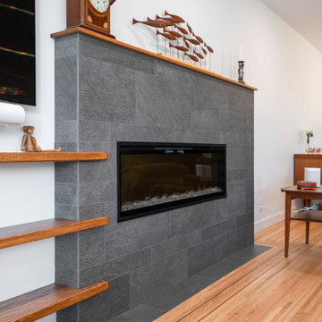 Coquitlam mid century modern renovation