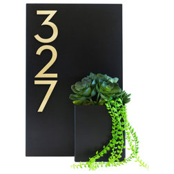Contemporary House Numbers by Post & Porch