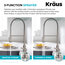 Britt Commercial Style Pull-Down Single Handle Kitchen Faucet Matte Black