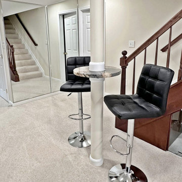 Huntingtown, MD - Basement With All The Amenities