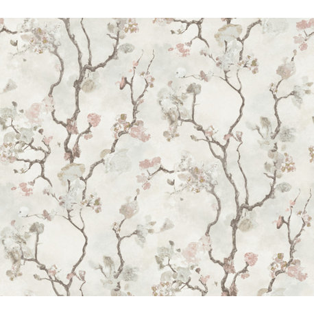Avril Chinoiserie Blush Wallpaper