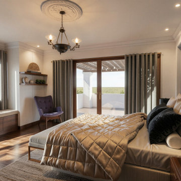 Modern Master Bedroom in Arvada