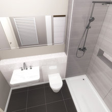 Scandinavian style bathroom