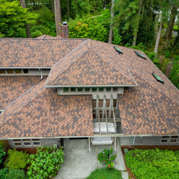 Elegant Composite Shingle Roof in Bellevue, Washington