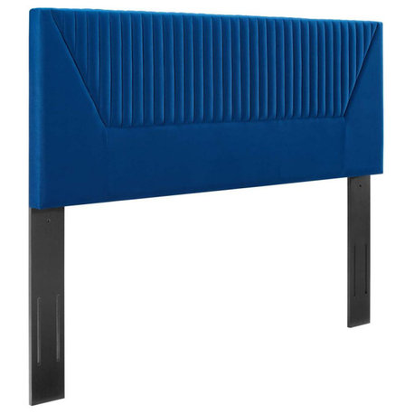 Patience Channel Tufted Performance Velvet King/California King Headboard