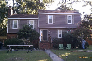 Example of a classic home design design in Richmond