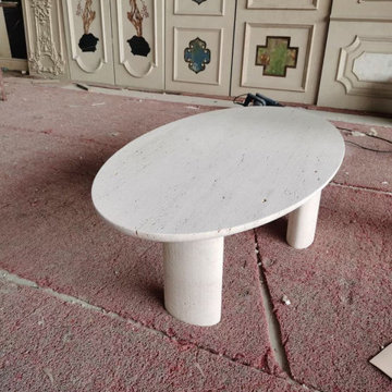 Travertine Tables for Australia Customer