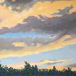 "The Glowing West" &mdash; Oil Painting on Canvas &mdash; 20 x 30" - Paintings