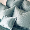 Quilted Pillow Sham, Standard, Pebble