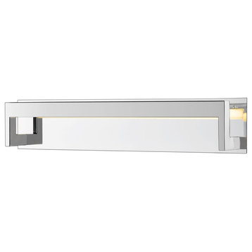 Linc 1-Light Bathroom Vanity Light In Chrome
