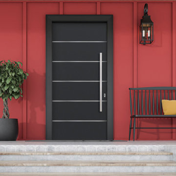 Aluminum Clad Entry Door Gallery Project | ALU-B3