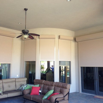 Residential Motorized Rolling Security Shutters